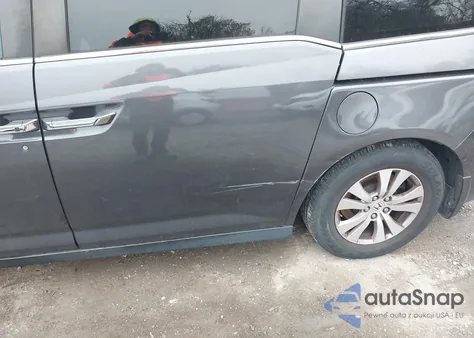 2016 Honda Odyssey Ex-L из США, поврежденный, VIN 5FNRL5H69GB102834